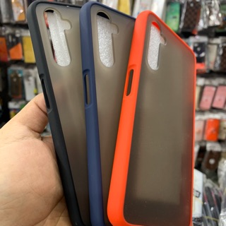Ốp lưng Realme 6 pro dẻo viềng màu lưng nhựa nhám
