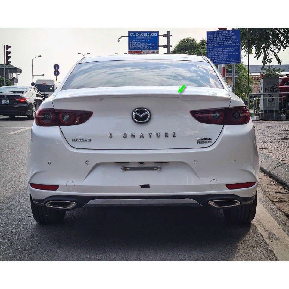 Đuôi gió liền cốp theo xe Mazda 3 2020 2021 2022 2023 2025, Mazda3