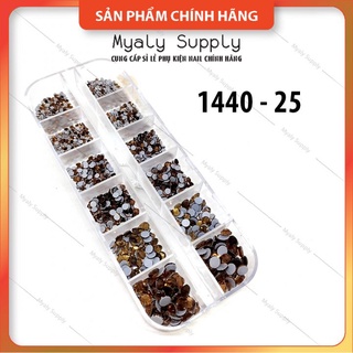 Đá Gắn Móng Chân Keo Mix Size 1440v
