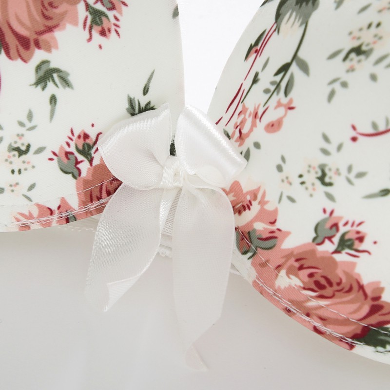 Set Áo Lót Nâng Ngực & Quần Lót Nữ Họa Tiết Hoa Lá | BigBuy360 - bigbuy360.vn