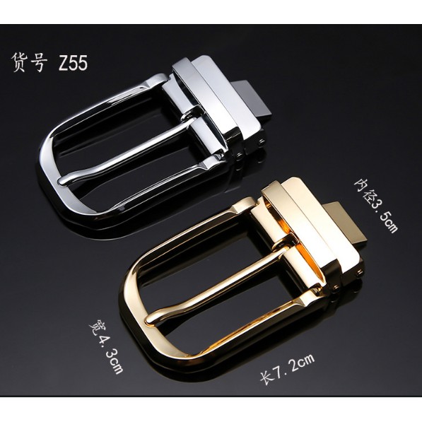 Thắt Lưng Dây Nịt Nam Da Bò khóa kim cao cấp