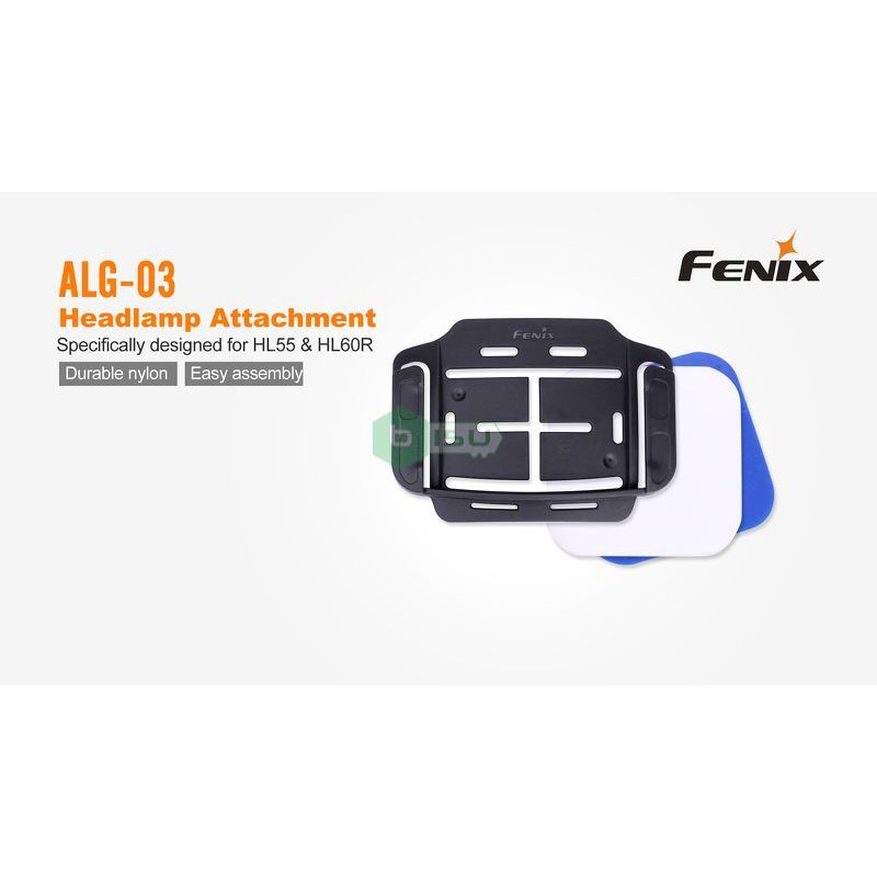 ĐẠI LÝ ĐỘC QUYỀN FENIX - Phụ kiện Fenix - Gá gắn đèn đội đầu ALG-03
