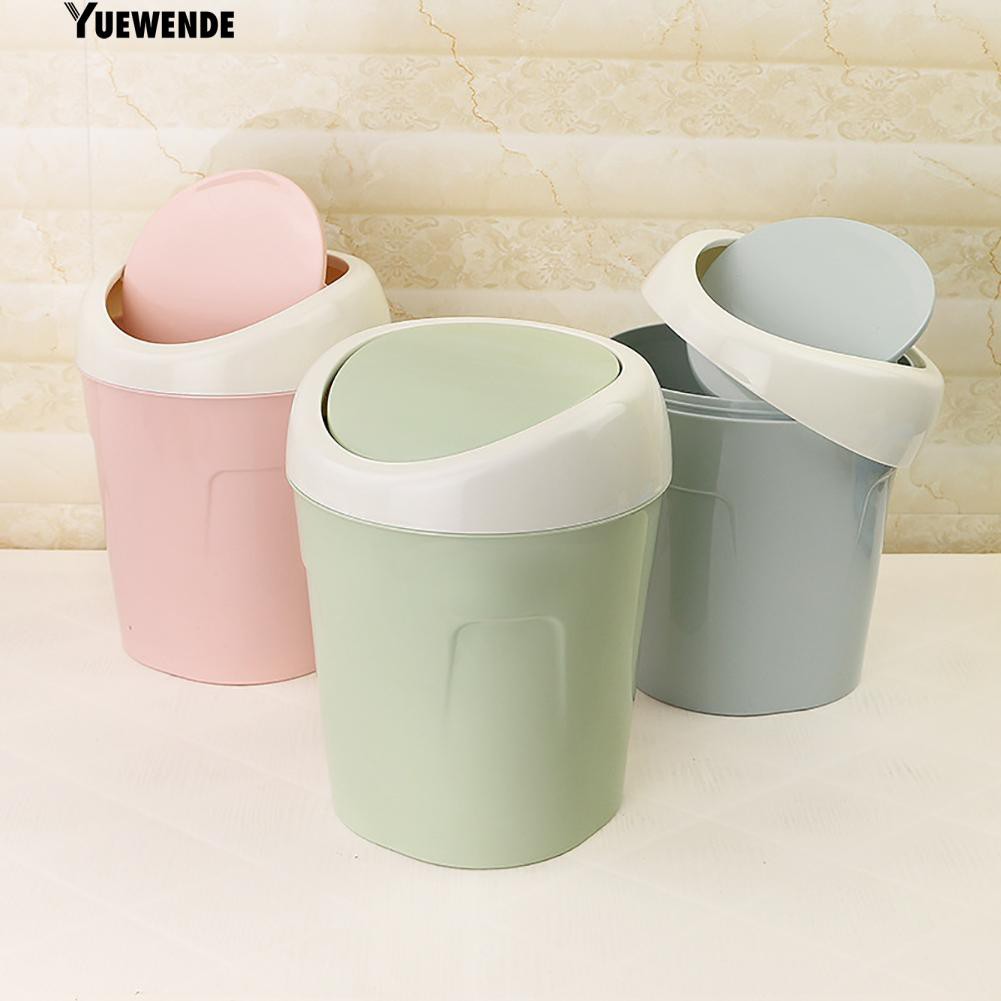 Thùng đựng rác nhỏ gọn để bàn tiết kiệm không gian