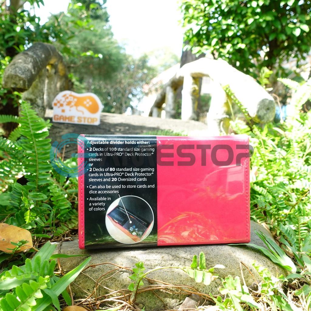 Hộp đựng bộ bài cao cấp Ultra Pro Pink Dual Flip Box PHUKTCG18
