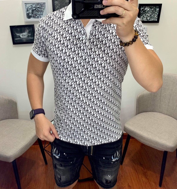 Áo thun nam Quảng Châu cao cấp D có size lớn người trên 80kg