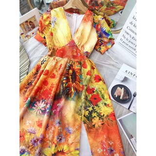 ĐẦM MAXI HOA XINH XINH
