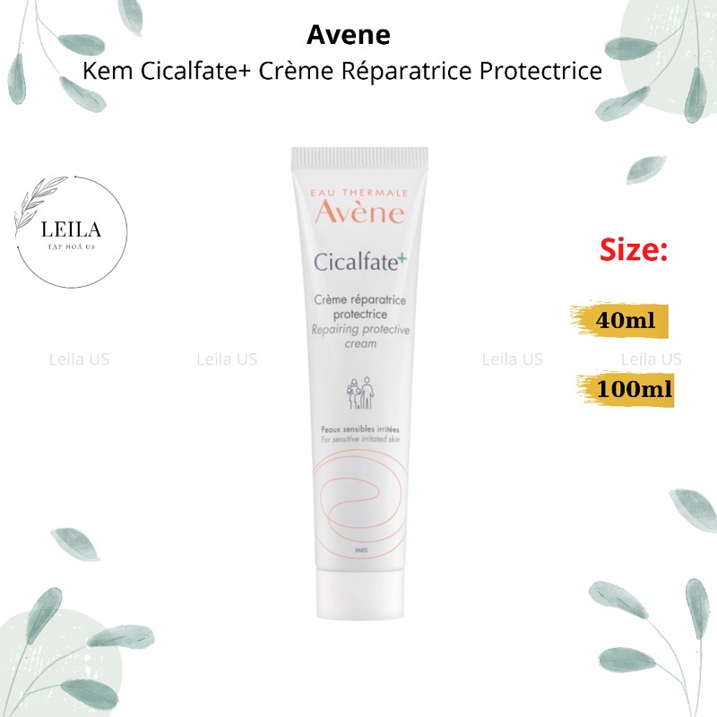 [Bill Pháp] Kem phục hồi tái tạo da Avene Cicalfate+ Repair Cream