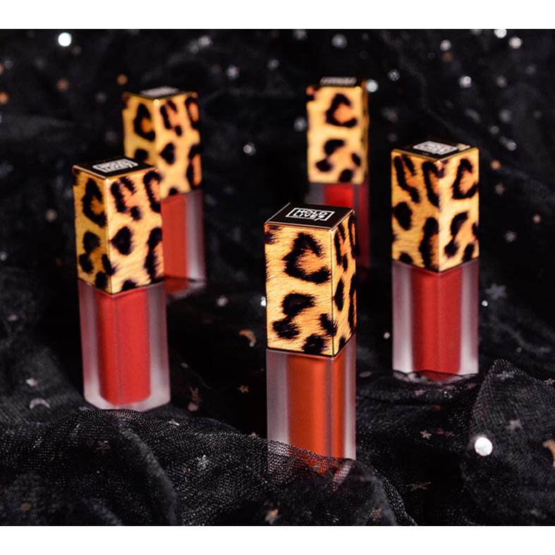 Son Kem Mịn Lì Da Beo  HOLDLIVE Leopard Texture Matte Lip