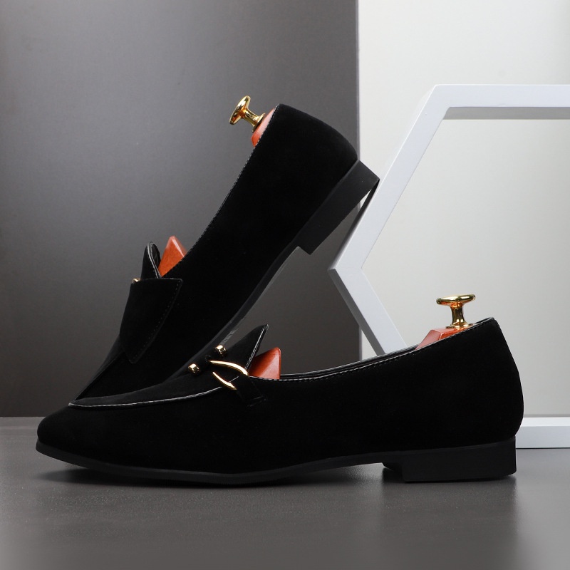 Giày Lười Da Lộn Phong Cách Doanh Nhân Cho Nam Size 37-48