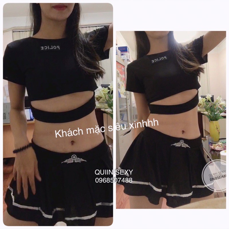 Váy ngủ Cosplay Cảnh sát quyến rũ CL005 | BigBuy360 - bigbuy360.vn