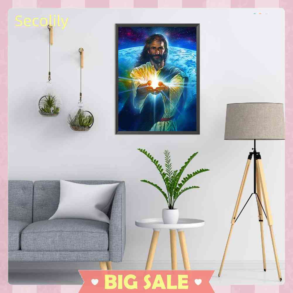 Bộ Tranh Thêu Chữ Thập Thủ Công 11CT 40x50cm Hình Tôn Giáo