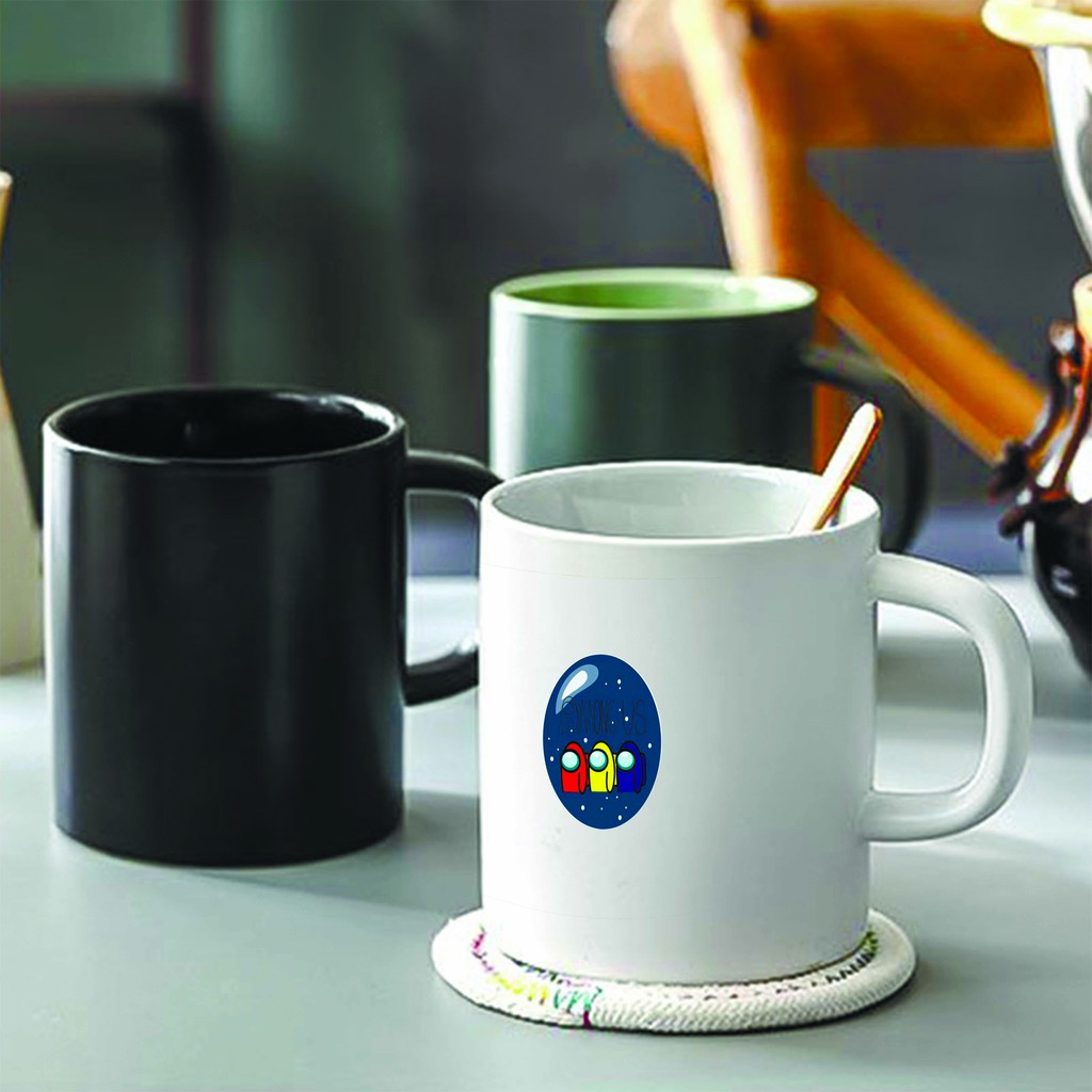 Ly cốc sứ in hình Hàng Xóm Của Tôi Là Totoro anime chibi