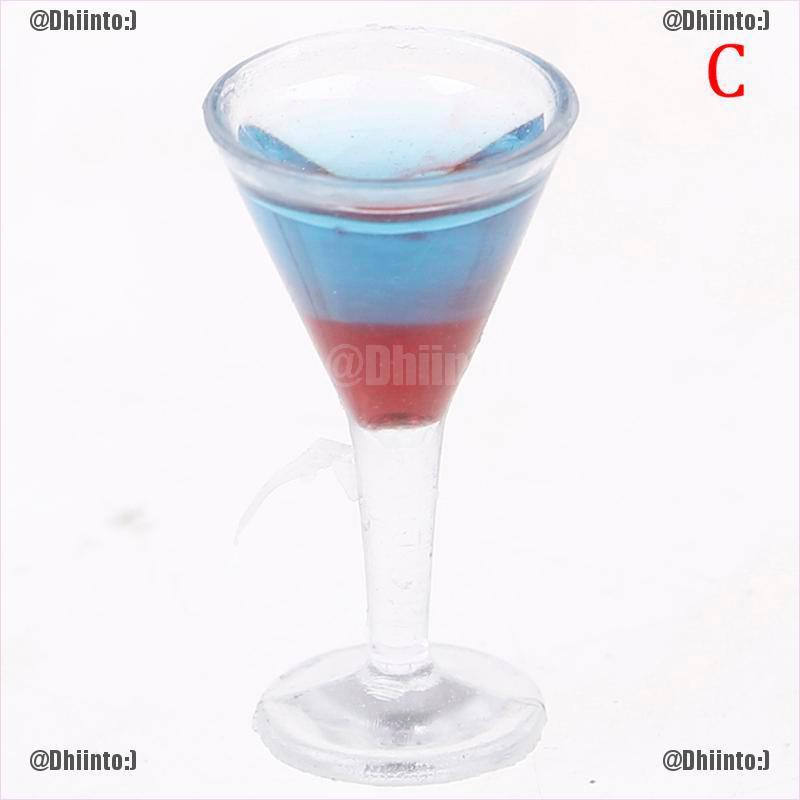 Ly Cocktail Mini Tỉ Lệ 1: 12 Trang Trí Nhà Búp Bê