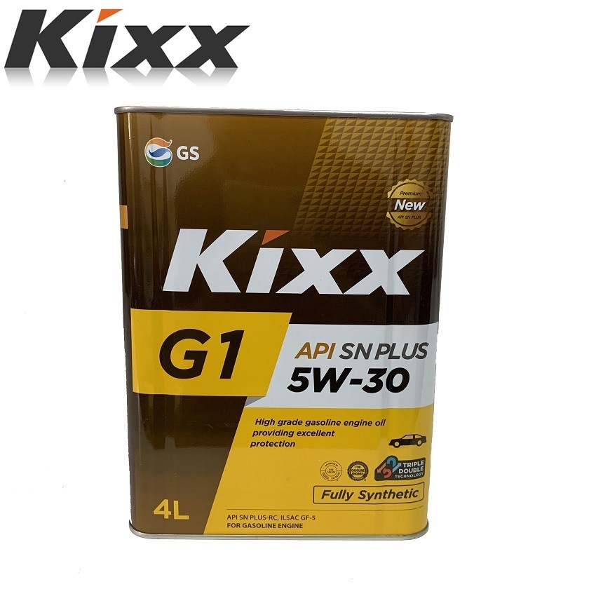Dầu Nhớt  KIXX G1 API SN PLUS 5W-30 Fully Synthetic Cho Động Cơ Chạy Xăng 4 Lít Và  5 Lít