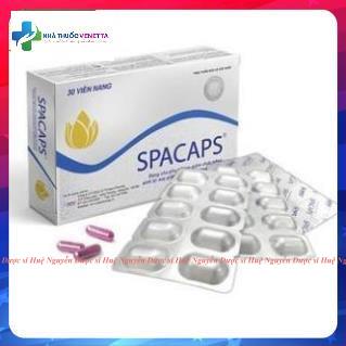 Spacaps – Hỗ trợ giảm khô âm đạo, tăng tiết dịch nhờn khi yêu (Hộp 30 viên)
