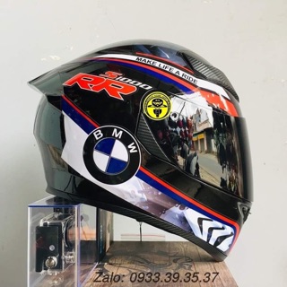 Tem dán nón BMW
