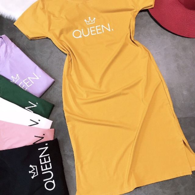 Đầm thun thái from rộng