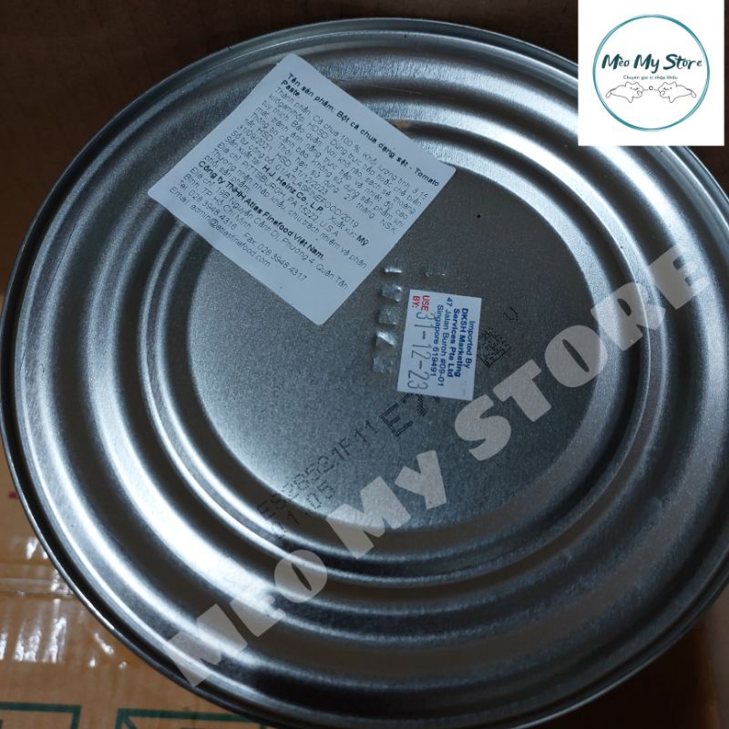 TOMATO PASTE Sốt Cà Chua Đậm Đặc Heinz 3.1kg