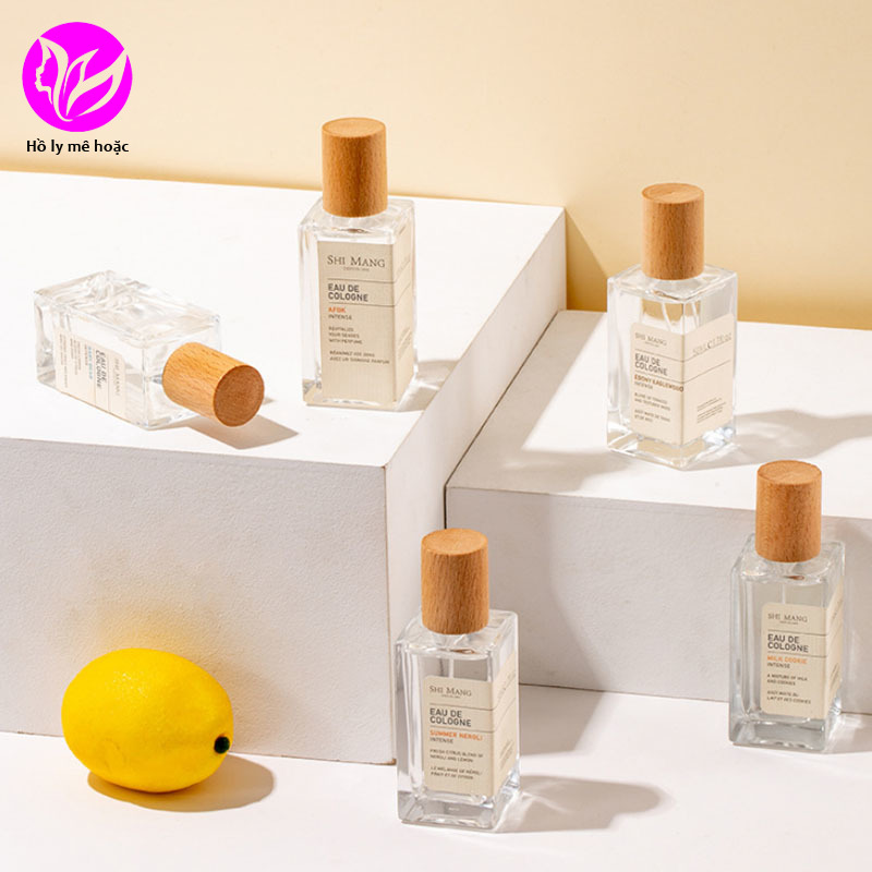 🌸Gửi Hàng Trong Ngày🌸 Nắp Gỗ Vuông Bản Cao Cấp Eau De Colonge EDP 50ml | BigBuy360 - bigbuy360.vn