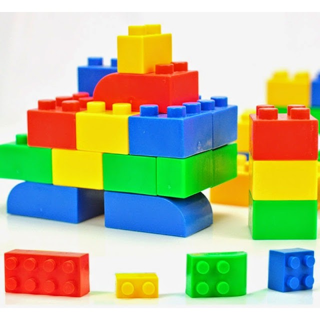 Đồ chơi cân - xếp hình tông cai lego vuông to 1kg