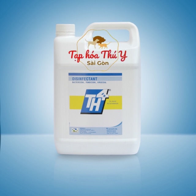THUỐC SÁT TRÙNG TH4 1 LÍT - TIÊU DIỆT MẦM BÊNH VIRUS PARVO CARRE - Tạp hóa thú y sg