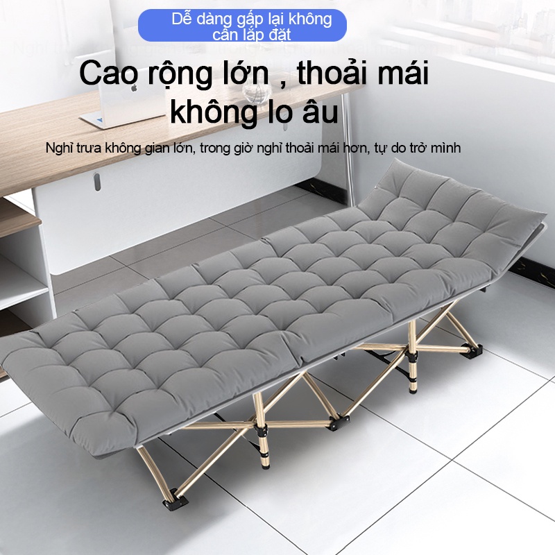 Gấp đơn trong nhà ngủ trưa ghế ngủ trưa đơn giản đơn giản văn phòng tạo tác di động - FU410