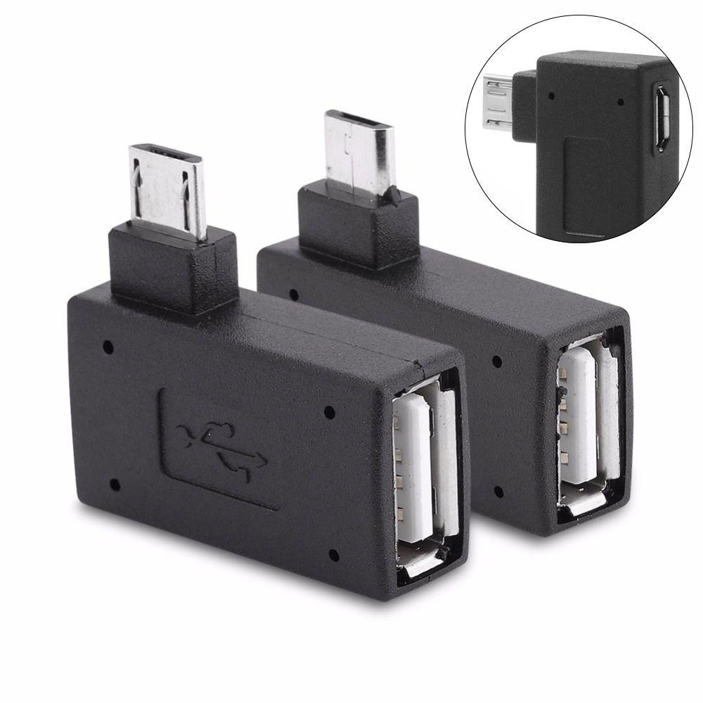 Đầu Chuyển Đổi 90 Độ Từ Đầu Cắm Sang Cổng Cắm Micro USB Dành Cho Điện Thoại Máy Tính Bảng Android