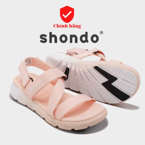 [Chính hãng]  Giày Shondo F6 Sport ombre hồng trắng F6S0771 - Màu Hồng