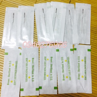 100 cây Kim 5 tròn phun xăm thẩm mỹ