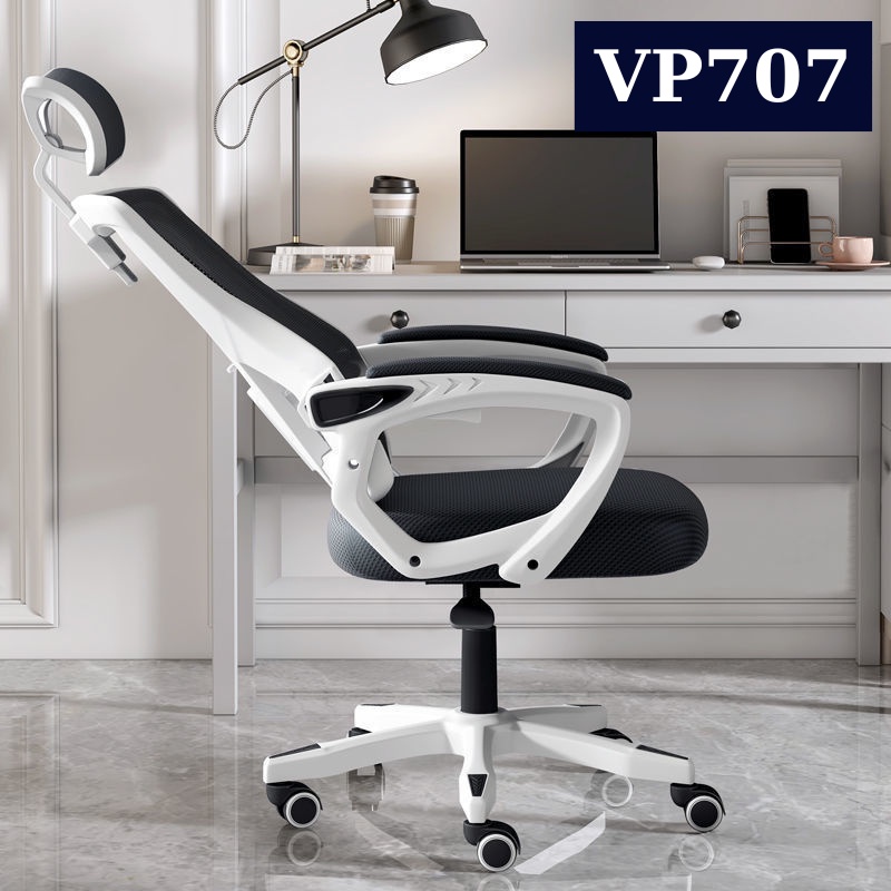 Ghế Công Thái Học 3 chế độ ngả, thiết kế mô phỏng dáng lưng chống ê mỏi cổ, vai, lưng - S202