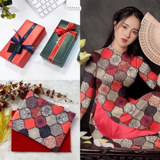 Vải áo dài lụa tằm mềm mịn co dãn tốt rủ vải,mặc mát có ảnh thật siêu hott