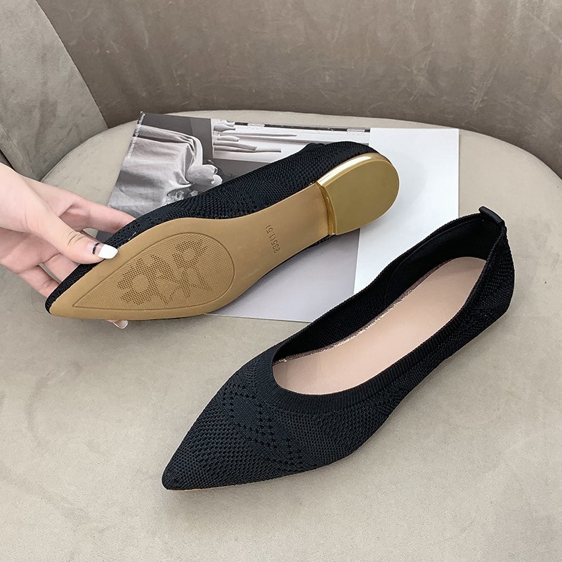 Giày Búp Bê Đế Bằng Xinh Xắn Dành Cho Nữ