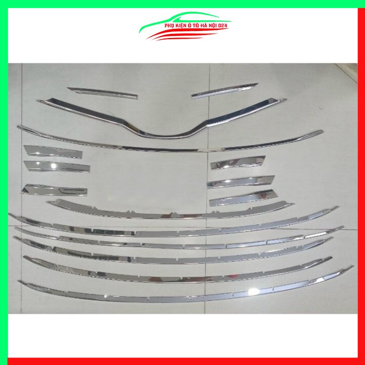 Ốp trang trí mặt ca lăng, calang Vios 2021-2022 trang trí làm đẹp xe