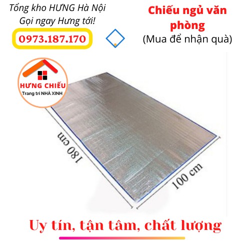 Chiếu ngủ văn phòng, thảm xốp cho em bé (nằm tại nhà, cắm trại, thảm lót vệ sinh)