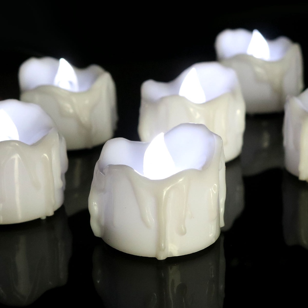 Đèn LED Hình Nến Sử Dụng Pin Dùng Để Trang Trí Giáng Sinh