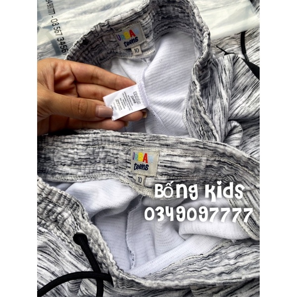 Quần Joggers Bé Trai &amp; Bé Gái Túi Xiết Muối Tiêu Urban