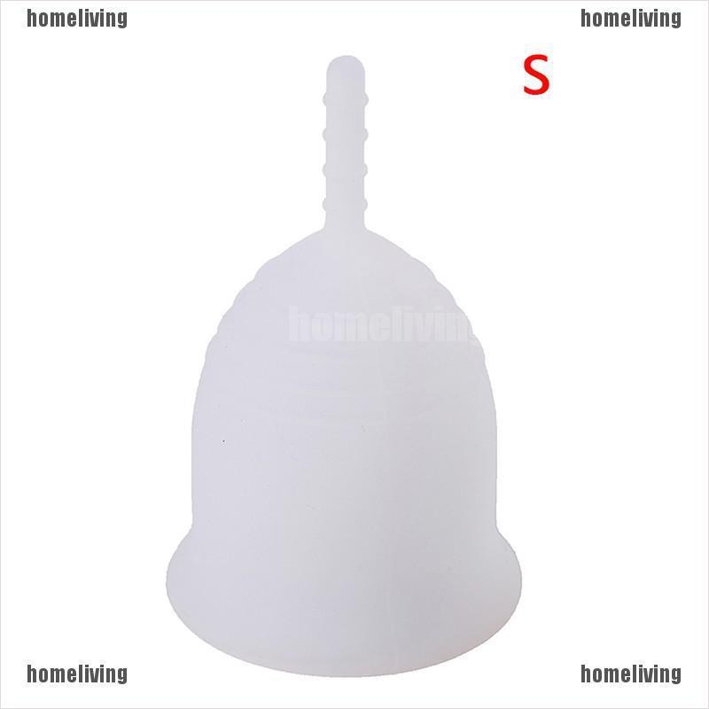 [homeliving] Cốc Nguyệt San Bằng Silicon Mềm Mại Có Thể Tái Sử Dụng Cho Nữ