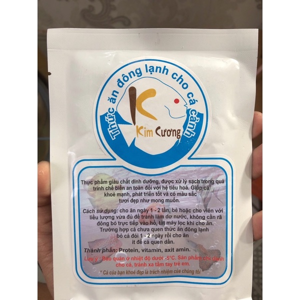 Tim bò KIM CƯƠNG_loại[TổngHợp]_5gói/500g_thức ăn chăm sóc cho cá cảnh_an toàn bể cá_thú vui thủy sinh_betta_guppy_7_koi.