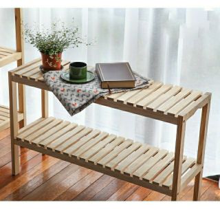 KỆ GỖ ĐA NĂNG 2 TẦNG 80CM 100CM