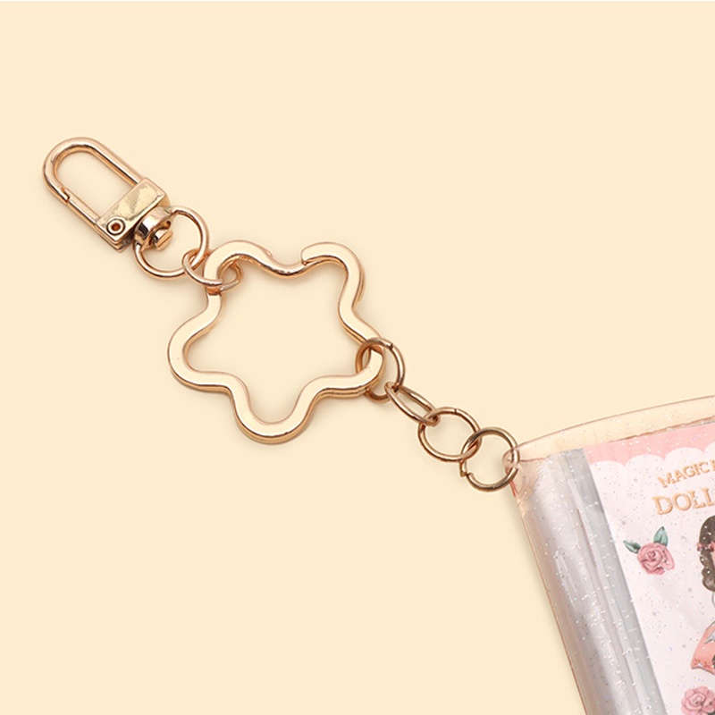 Móc Khóa Album Ảnh Mini Daiso Hàn Quốc