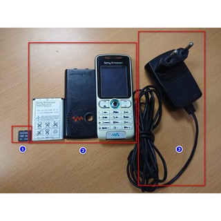 Sony Ericsson W200i, thẻ nhớ M2 1GB Sony, Sạc Sony Ericsson CST-60