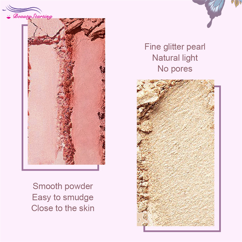 (hàng Mới Về) Bảng Phấn Bắt Sáng Imagic 4 Màu Lấp Lánh Cao Cấp | BigBuy360 - bigbuy360.vn