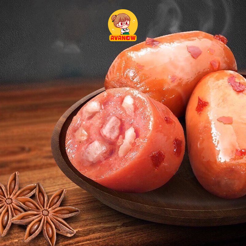 Xúc xích sụn gà cay 20g 🍣 Avanow 🍣 gói 4 viên,đồ ăn vặt ngon | BigBuy360 - bigbuy360.vn