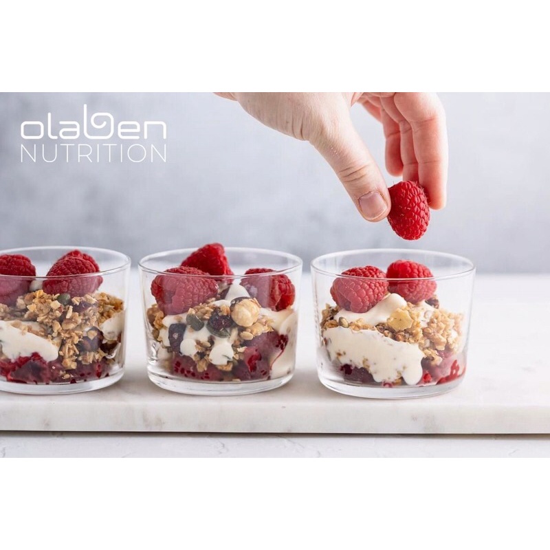 OLABEN Nutrition COMBO 4 loại Granola + Diet Biscuits+ Bars + Mixed Nuts + Chén muỗng dừa