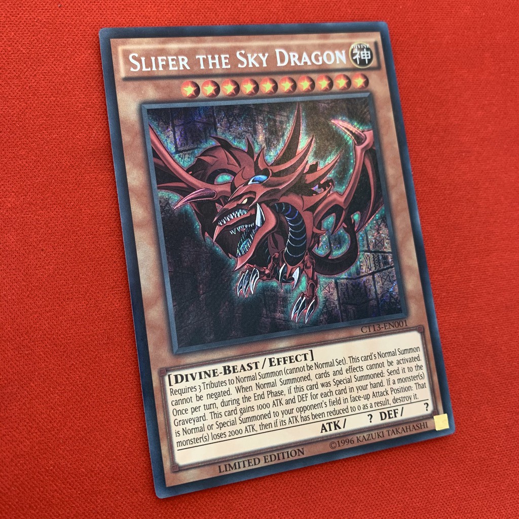 [CỰC HOT][Thẻ Bài Yugioh Chính Hãng] Thần Osiris Ảnh Gốc Siêu Ngầu Của Yugi -  Slifer The Sky Dragon