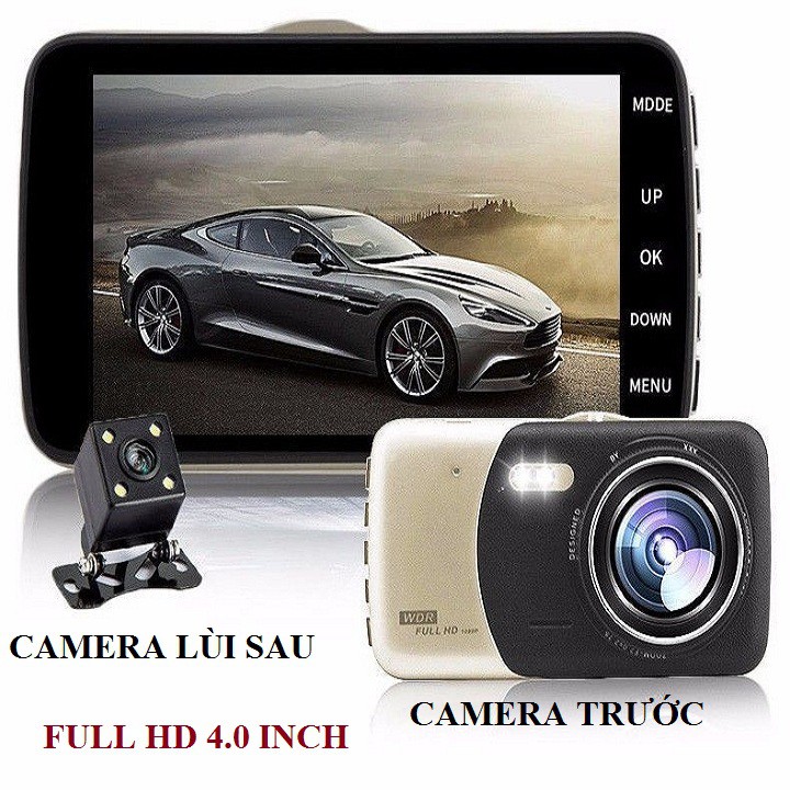 camera hành trình ô tô có kèm camera lùi sau xe | BigBuy360 - bigbuy360.vn