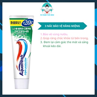 Kem đánh răng Aquafresh Nhật Bản 140g