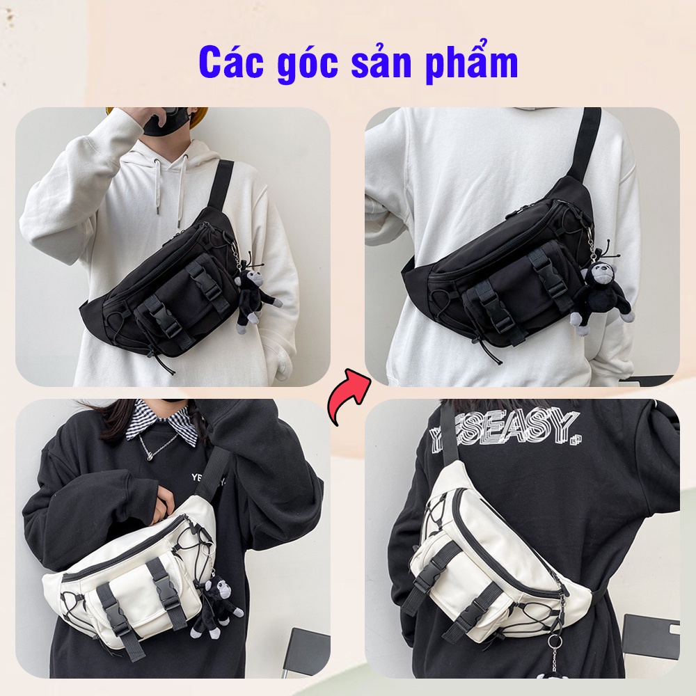 Túi Đeo Chéo Ngực Nam Nữ Unisex Thời Trang Cực Hot Cực Sành Điệu Mẫu Mới Năm 2022