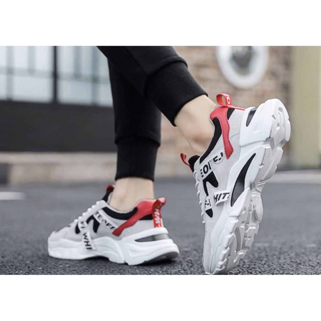Giày Nam Cổ Thấp Thể Thao 2020 - Trắng Đỏ OFF | BigBuy360 - bigbuy360.vn