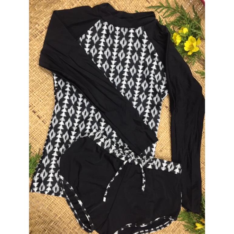 Áo bơi tay dài form dài new | BigBuy360 - bigbuy360.vn